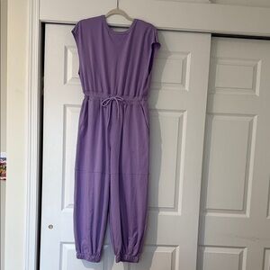 Purple One Piece Jumpsuit
